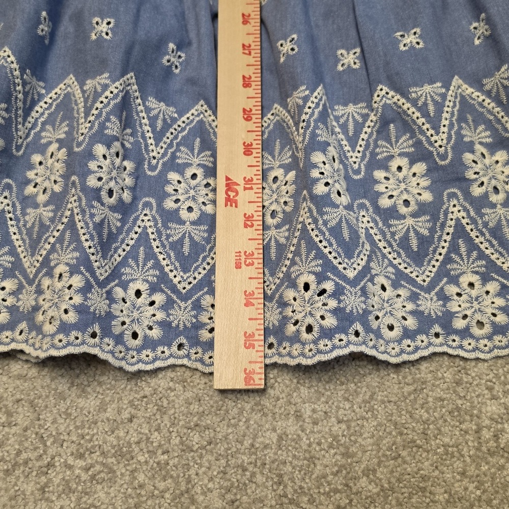 TUCKERNUCK Chambray Embroidered Crawford Dress Sz XL NWT Retail $188 Tuckernuck - Picture 9 of 9